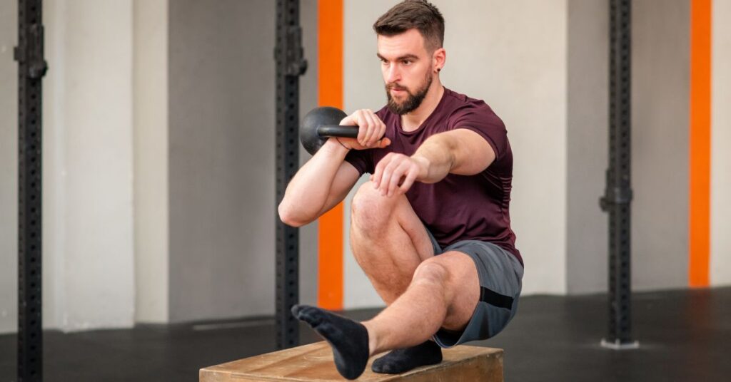 man getting calisthenics benefits