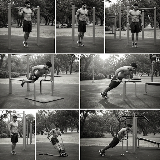 Sample Workout Routines Featuring Wide Grip Pull Ups