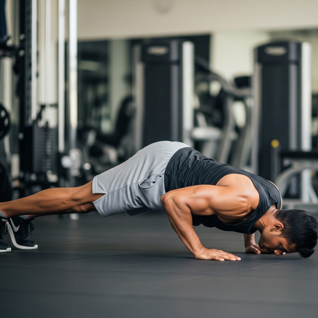 calisthenics push workout