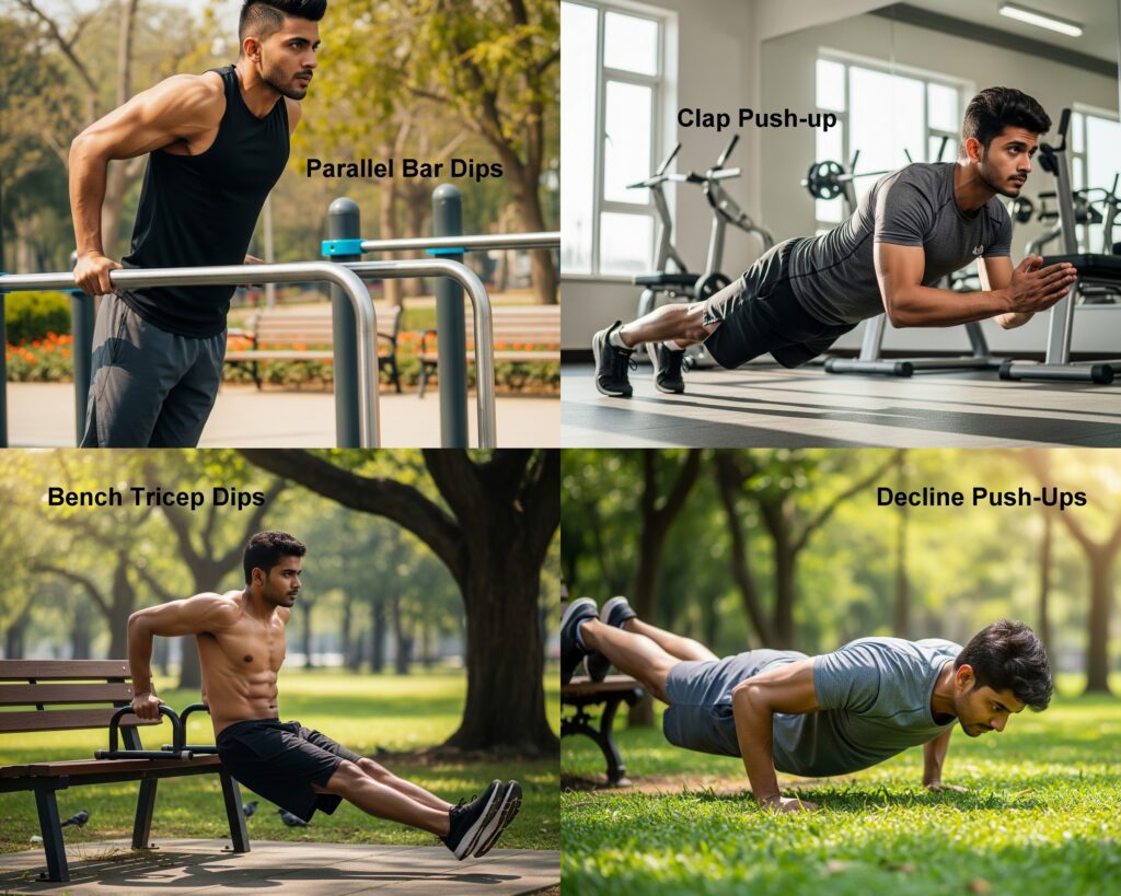 calisthenics push workout
