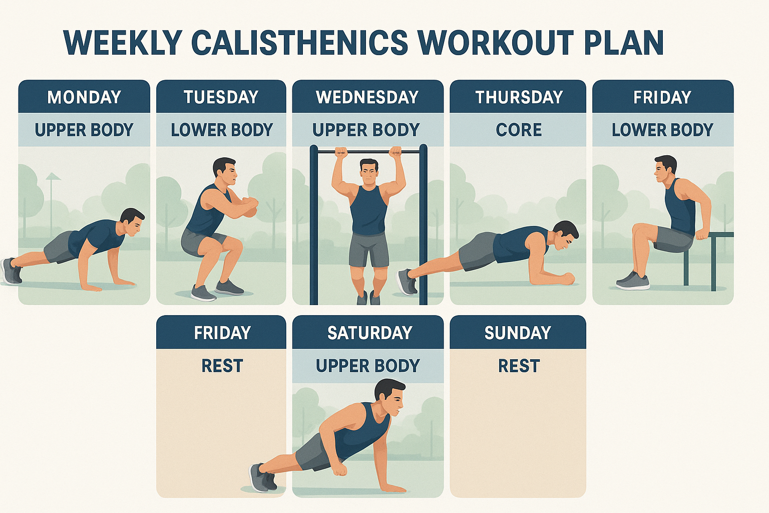 Calisthenics Training Plan