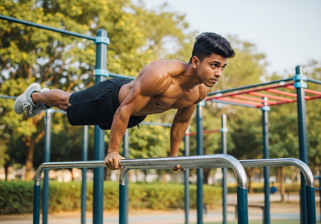 calisthenics planche 1