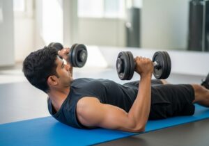 Chest and Tricep Workout with Dumbbells