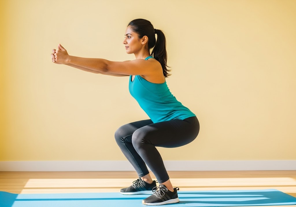 how to do a perfect squat
