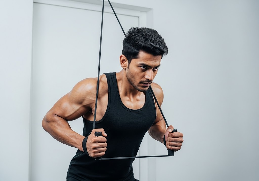 Resistance Band Workout for Triceps