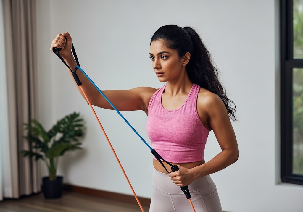 Resistance Band Workout for Triceps