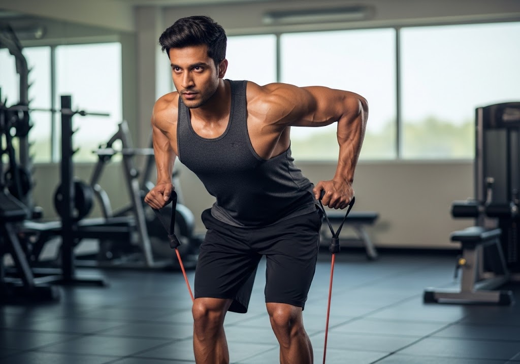 Resistance Band Workout for Triceps