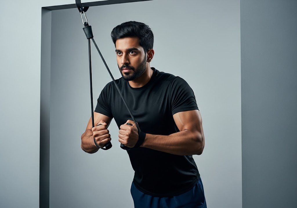 Resistance Band Workout for Triceps