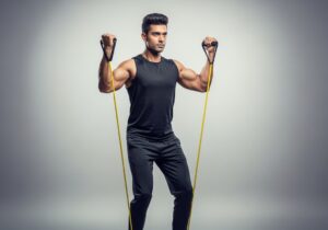 Resistance Band Bicep Workout