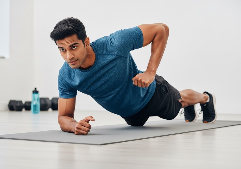 how to do a one arm push up