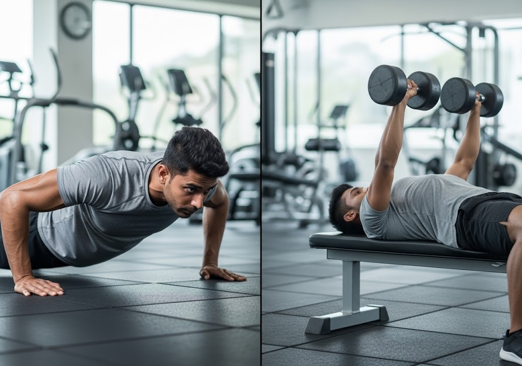 Push Ups vs Bench Press
