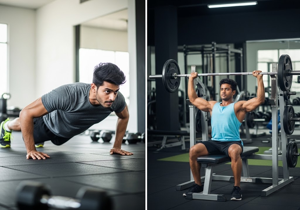 Push Ups vs Bench Press