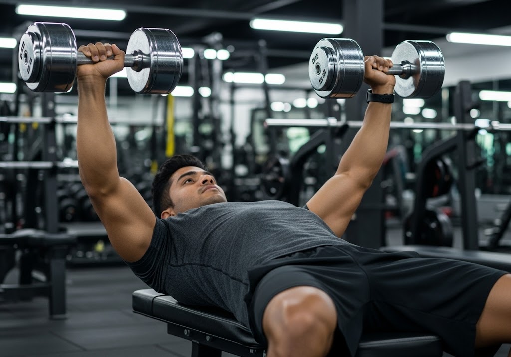 How to Do Dumbbell Bench Press