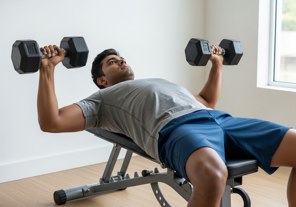 How to Do Dumbbell Bench Press