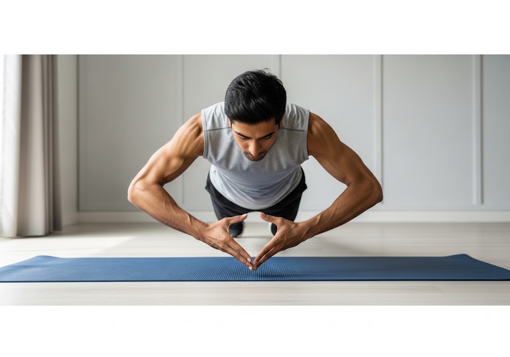 How to Make Biceps at Home Without Dumbbells