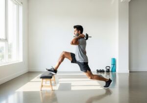 Split Squat vs Lunge calories burned in lunges