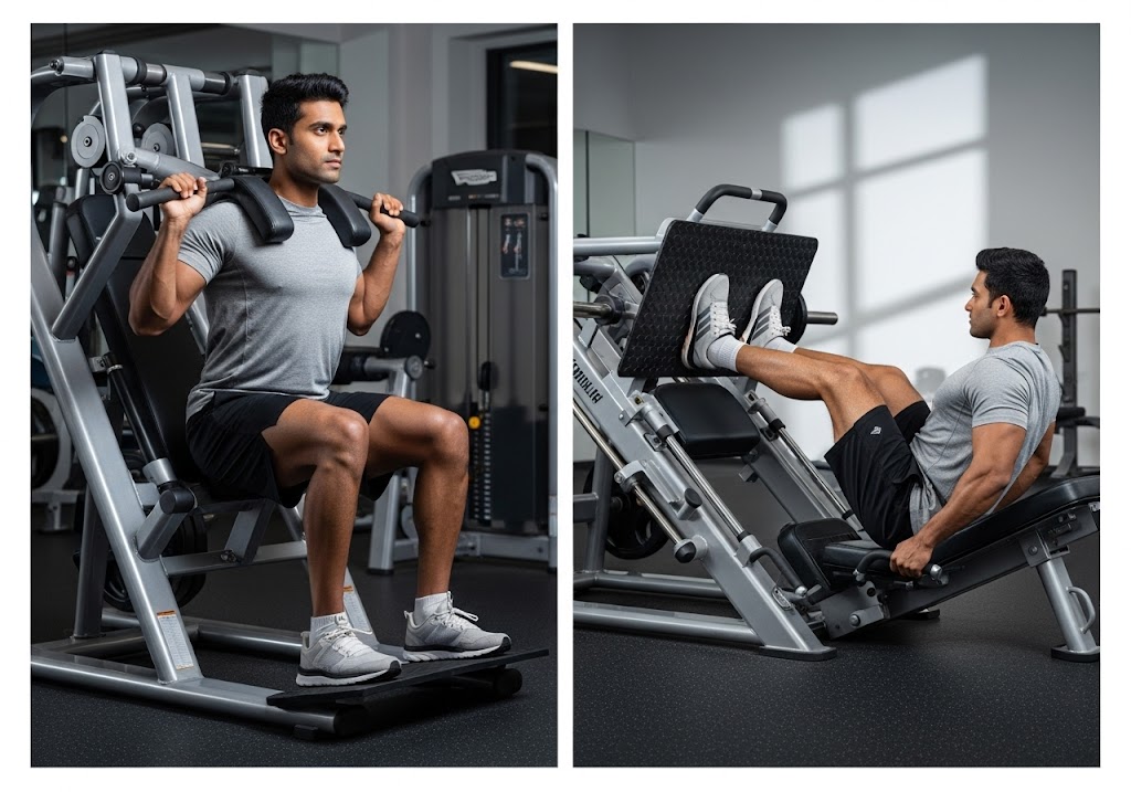 Hack Squat vs Leg Press