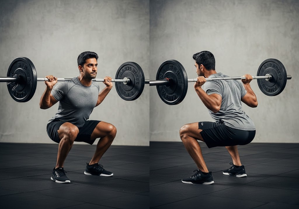 Front Squat vs Back Squat