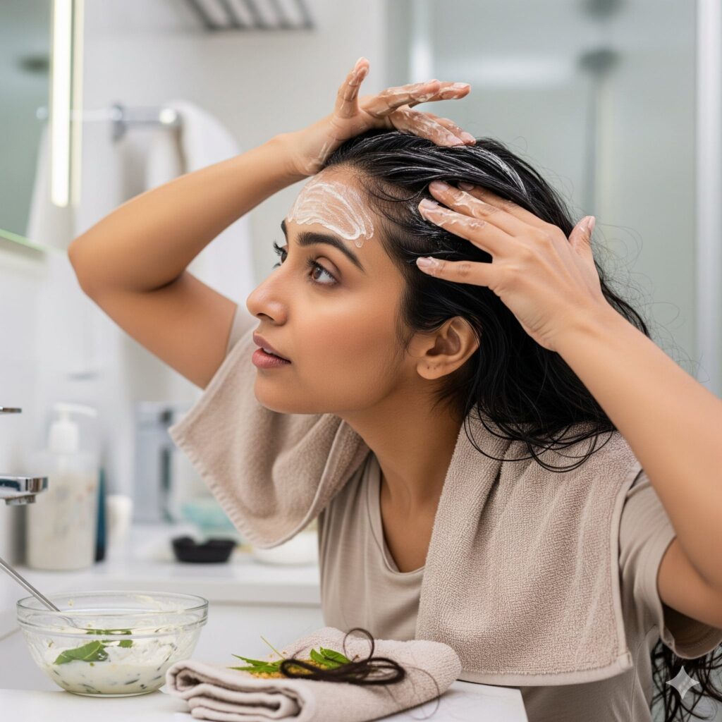 Hair Spa for Dandruff