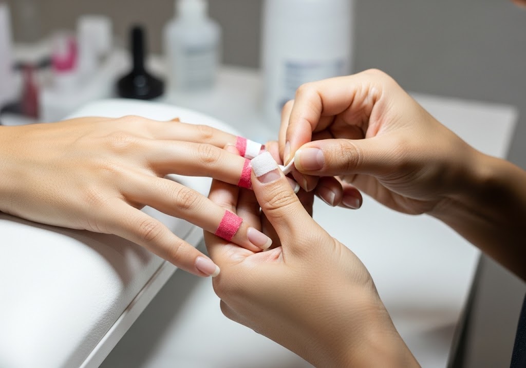 5. Silk Wrap Nail Extensions: Gentle Support for Fragile Nails