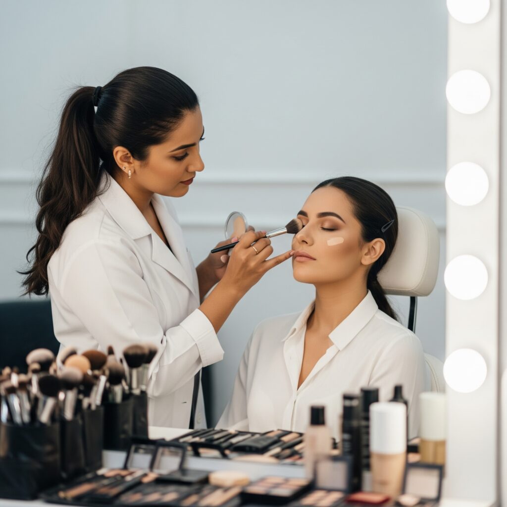 HD Makeup vs Normal Makeup