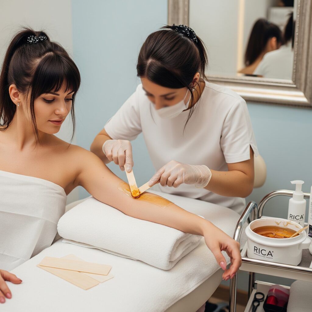 rica wax vs normal wax