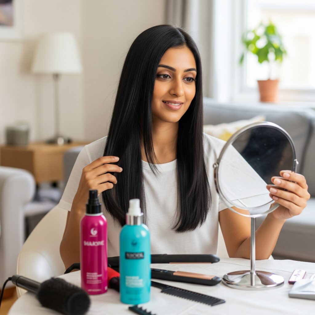 How to Maintain Your Hair Straight