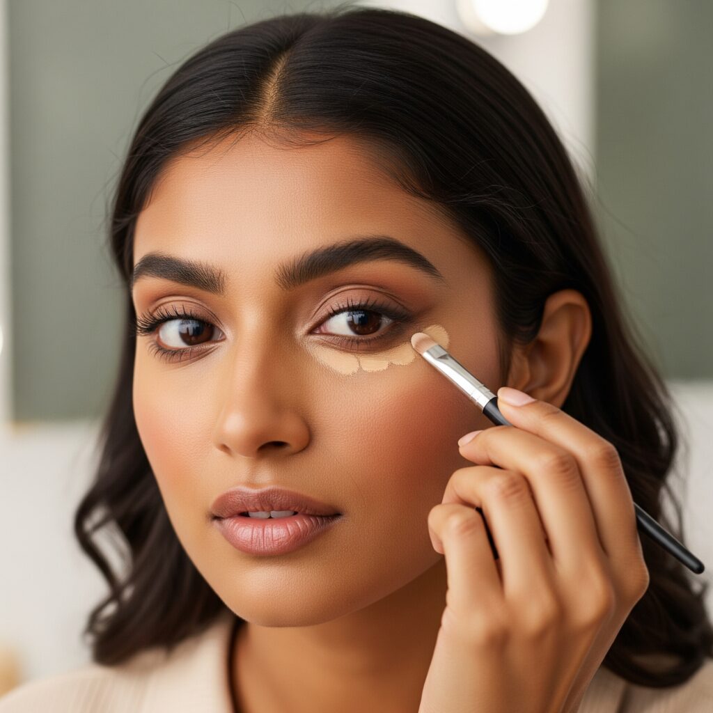 How to Apply Under Eye Concealer Without Creasing