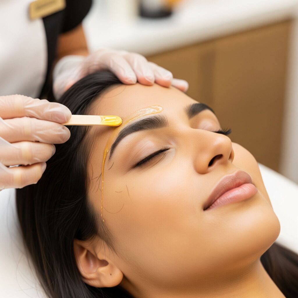 Threading vs Waxing Face