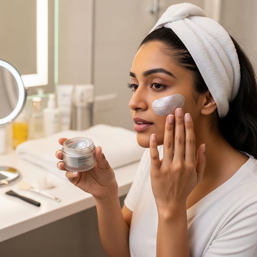 Diamond vs Gold Facial