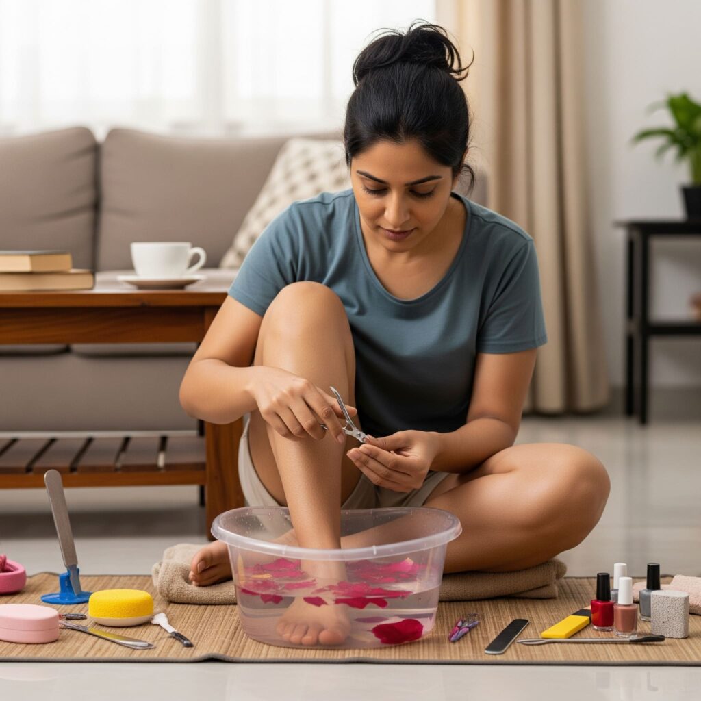 Pedicure vs Manicure