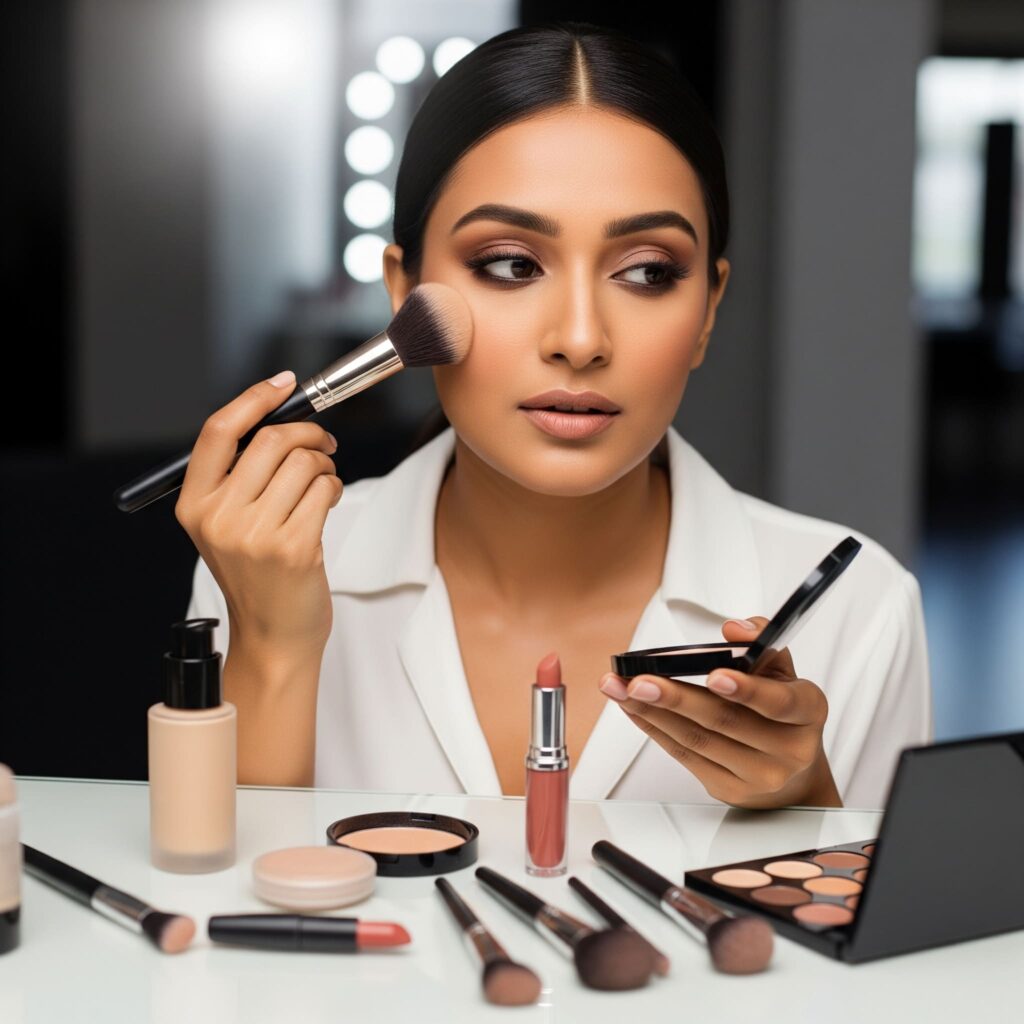 Matte Makeup vs Dewy
