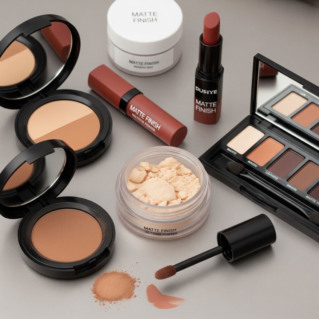 Matte Makeup vs Dewy