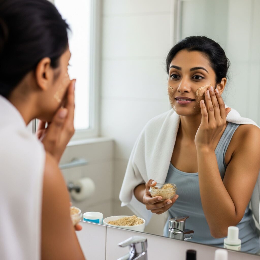 Difference Between Face Scrub and Face Wash