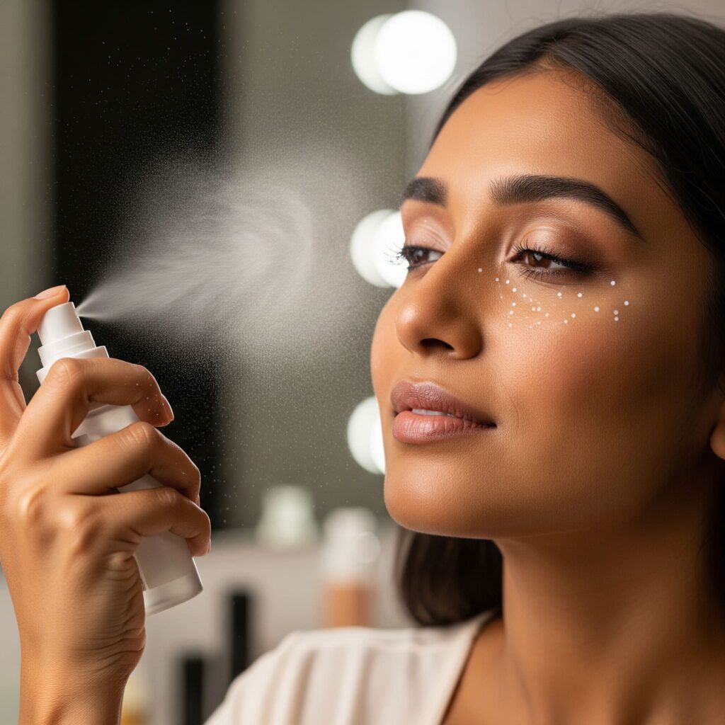 Setting Powder vs Setting Spray