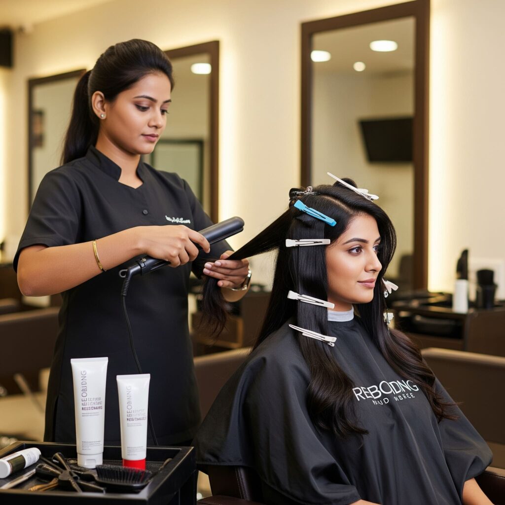Hair Rebonding vs Hair Smoothening