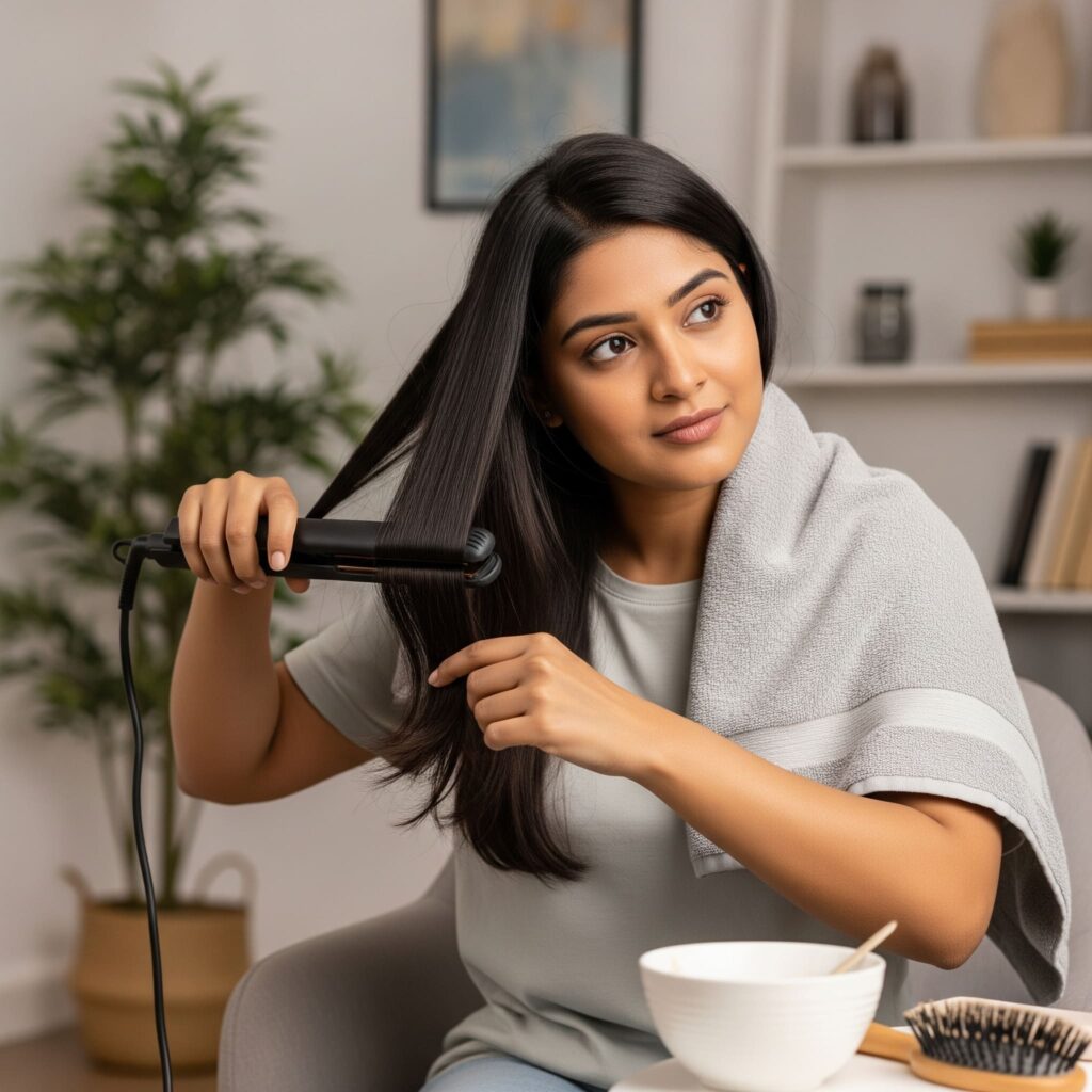 Hair Rebonding vs Hair Smoothening
