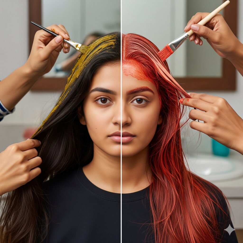 Henna vs Hair Color