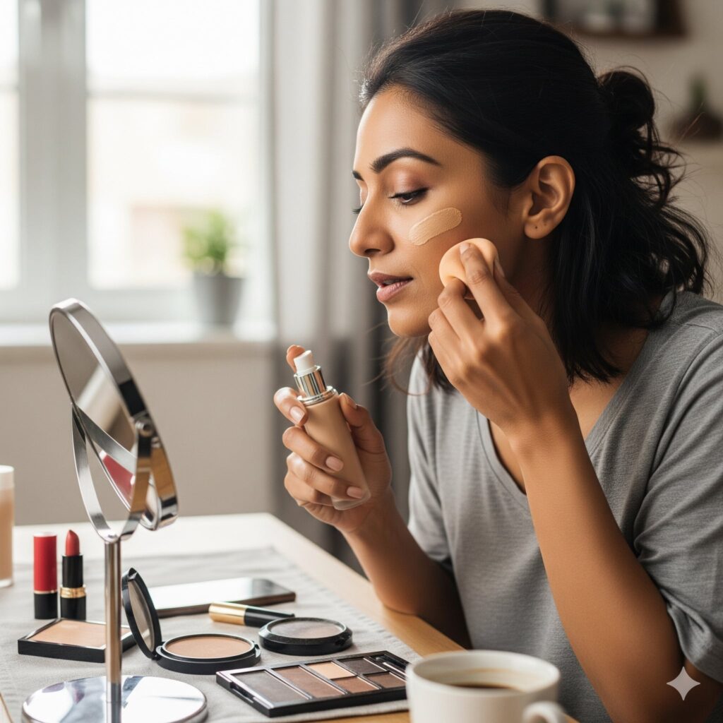 Concealer vs Foundation
