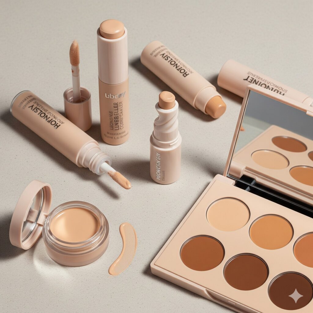 Concealer vs Foundation