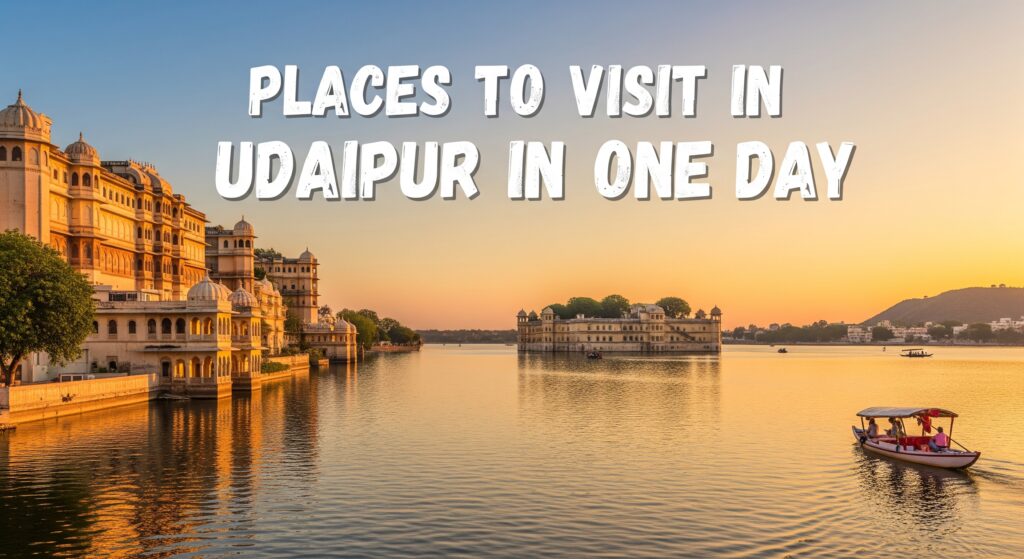 Places to Visit in Udaipur in One Day