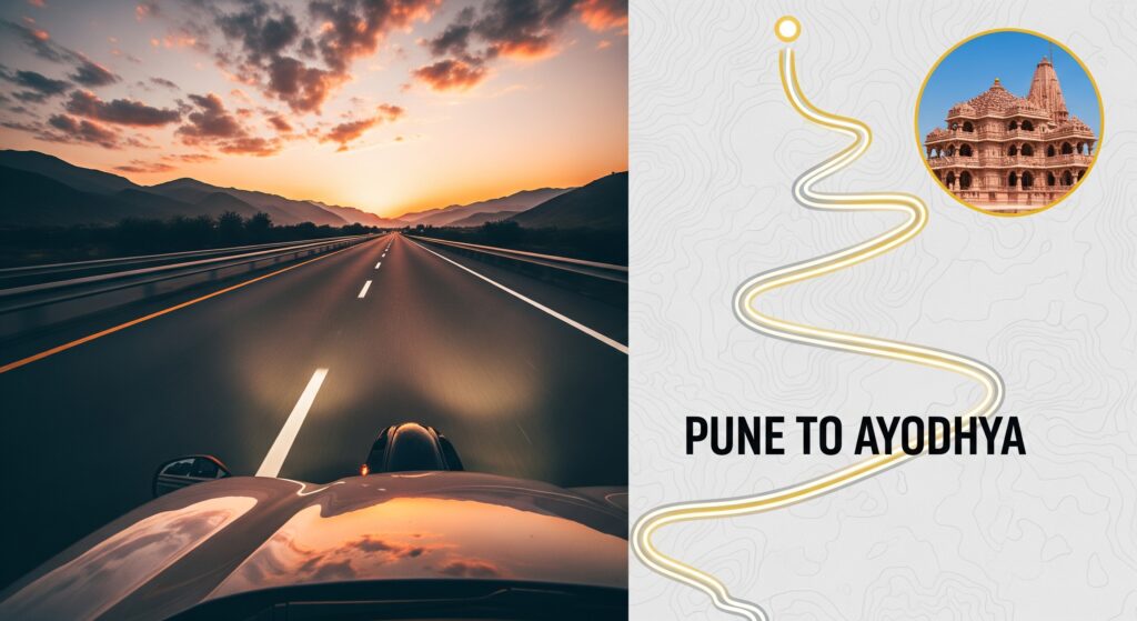 Pune to Ayodhya by Car