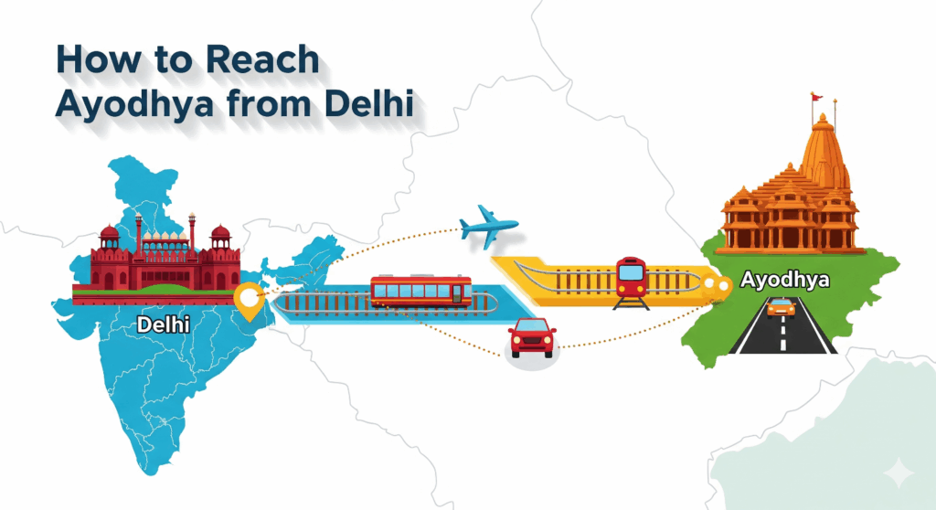 how to reach ayodhya from delhi​ (2)