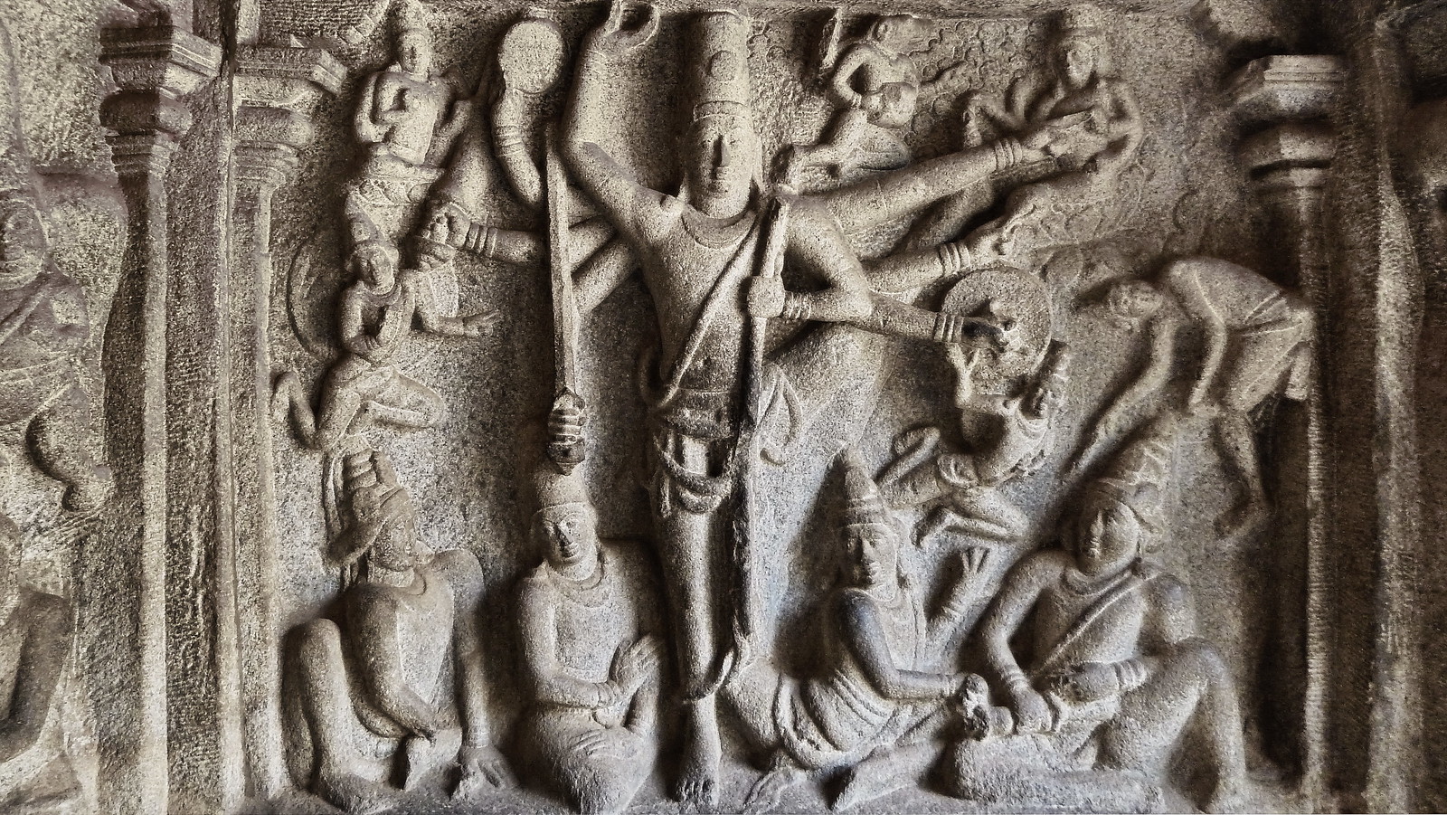 Varaha Cave Sacred Sculptures